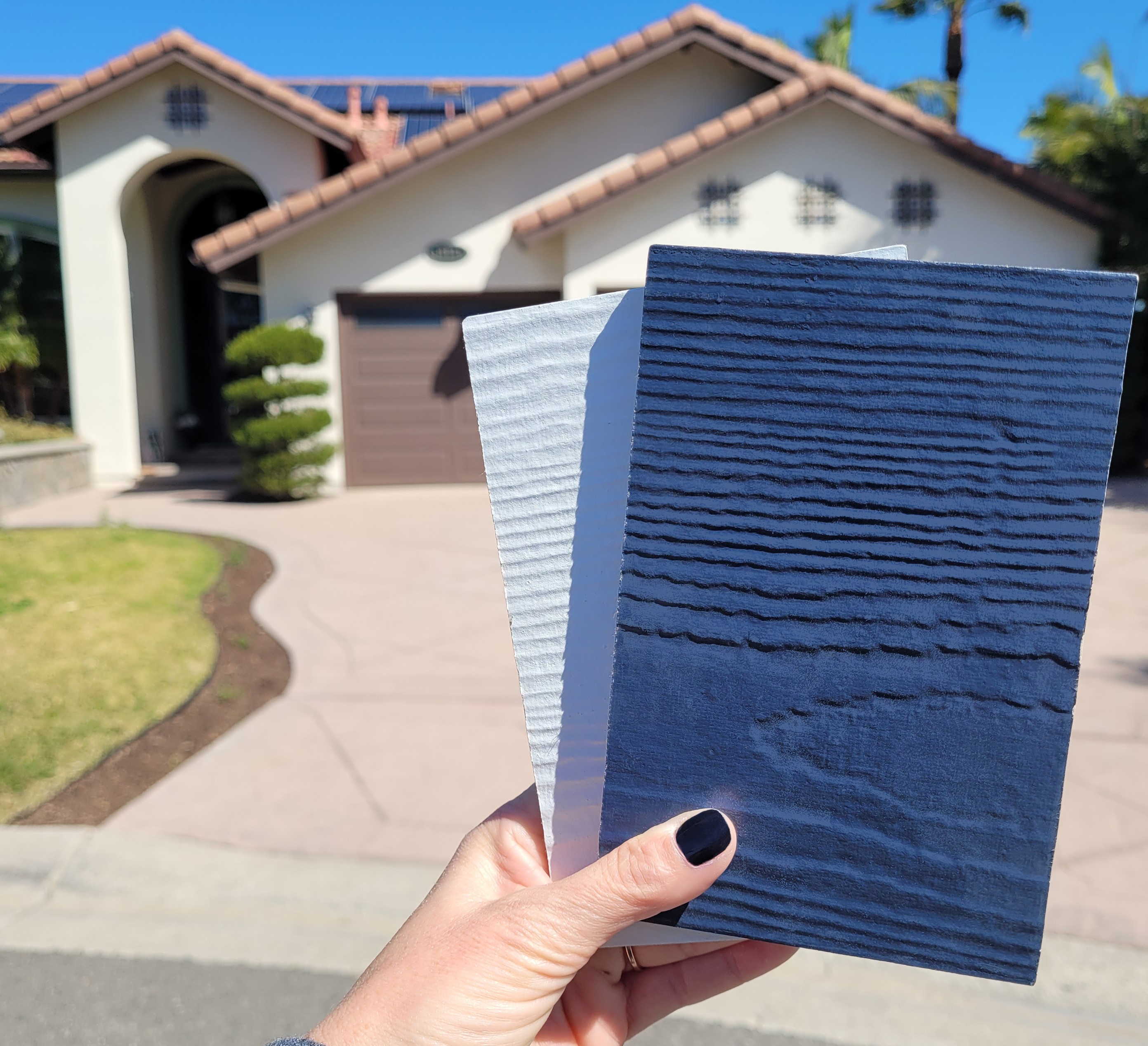 House-Siding-Samples-Dark-Verus-Light-Colors.jpg House Siding Samples Dark Verus Light Colors